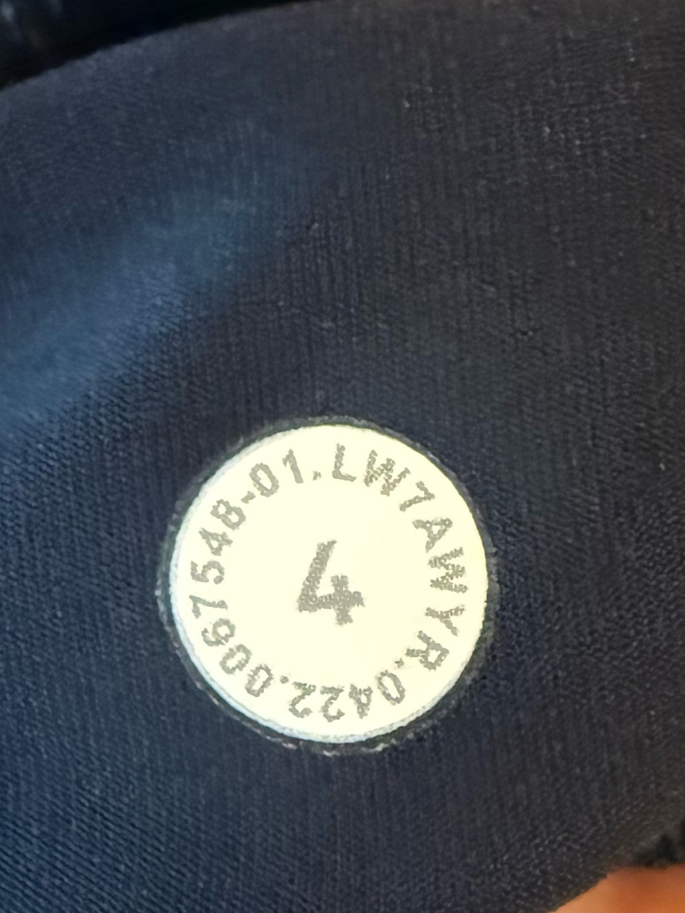 Lululemon Speed Up Short *2.5" True Navy Size 4 - Picture 9 of 11